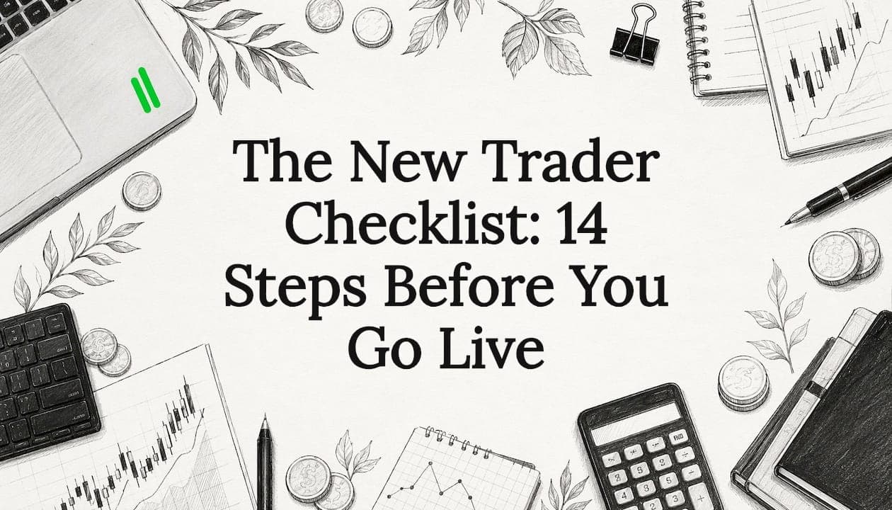 The New Trader Checklist: 14 Steps Before You Go Live